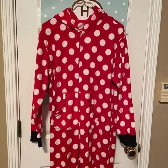 Disney Minnie Onesie Footed Pajamas - Picture 10 of 12